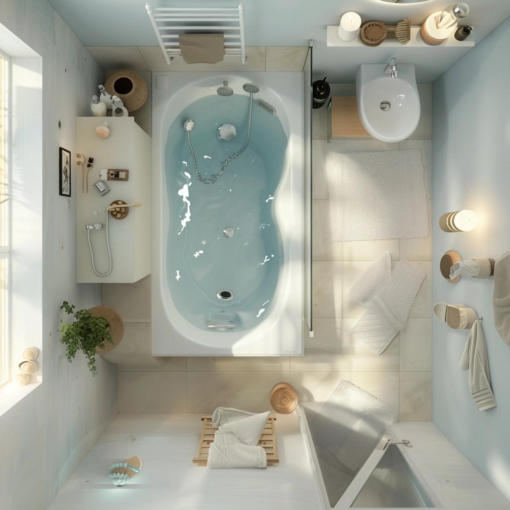 7 Tips for Relaxing in Compact Spaces with Small Bathtubs 2 7 Tips for Relaxing in Compact Spaces with Small Bathtubs