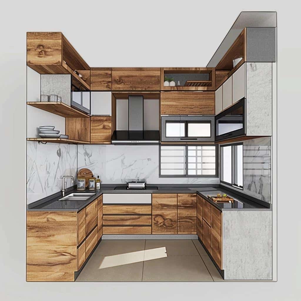 8 Creative Solutions for Challenging Layouts in Planned L-Shaped Kitchens 2 8 Creative Solutions for Challenging Layouts in Planned L-Shaped Kitchens