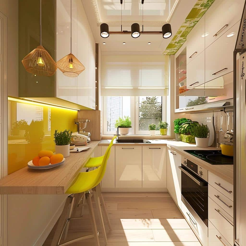 8 Creative Tips for Small Rooms with American Kitchens, Saving Space 2 8 Creative Tips for Small Rooms with American Kitchens, Saving Space