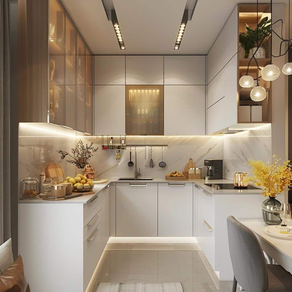 8 Creative Tips for Small Rooms with American Kitchens, Saving Space 4 8 Creative Tips for Small Rooms with American Kitchens, Saving Space