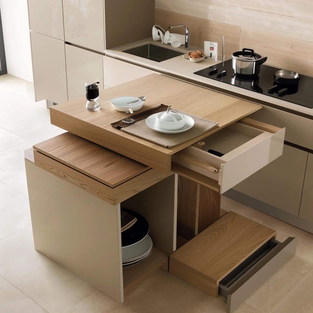 8 Tips for Choosing Small Tables for Kitchens: Ideal Solutions for Small Spaces, Spending Little 3 8 Tips for Choosing Small Tables for Kitchens: Ideal Solutions for Small Spaces, Spending Little