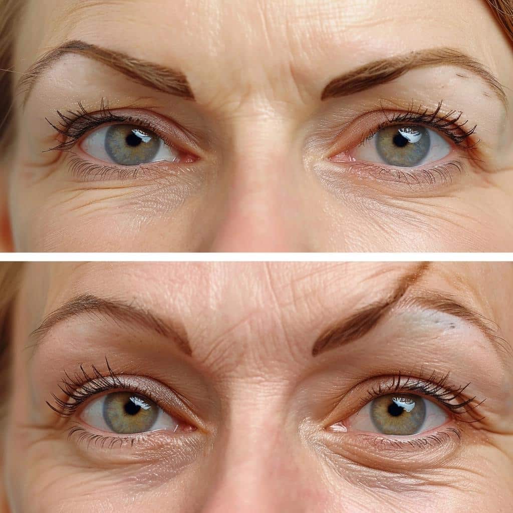 ASTONISHING BEFORE AND AFTER EFFECTS OF BOTOX EYEBROW LIFT REVEALED IN EYEBROW TRANSFORMATION. 3 ASTONISHING BEFORE AND AFTER EFFECTS OF BOTOX EYEBROW LIFT REVEALED IN EYEBROW TRANSFORMATION.