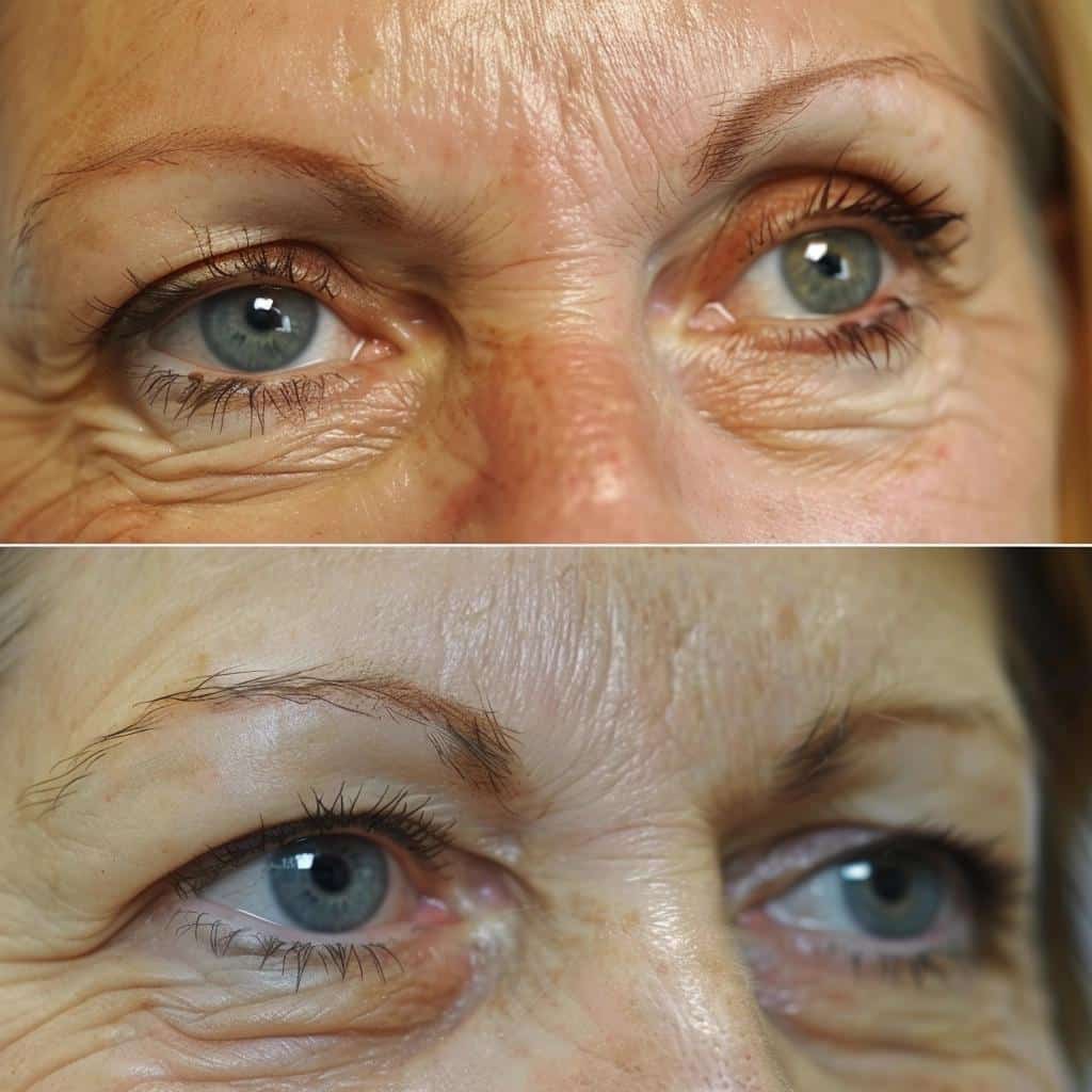 Stunning Transformation Discover the Remarkable Results of Botox Eyebrow Lift Before and After.