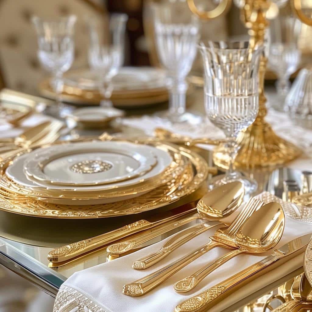 Luxury Dining: Top 5 Reasons Gold Silverware is a Must for Elegant Tables 1 Luxury Dining: Top 5 Reasons Gold Silverware is a Must for Elegant Tables