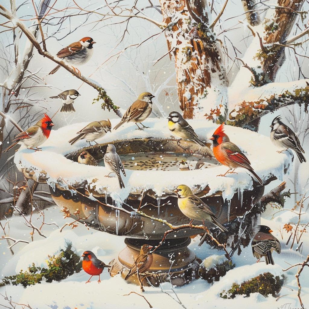 Heated Bird Baths Reviewed: Providing Warmth for Winter Birds 1 Heated Bird Baths Reviewed: Providing Warmth for Winter Birds