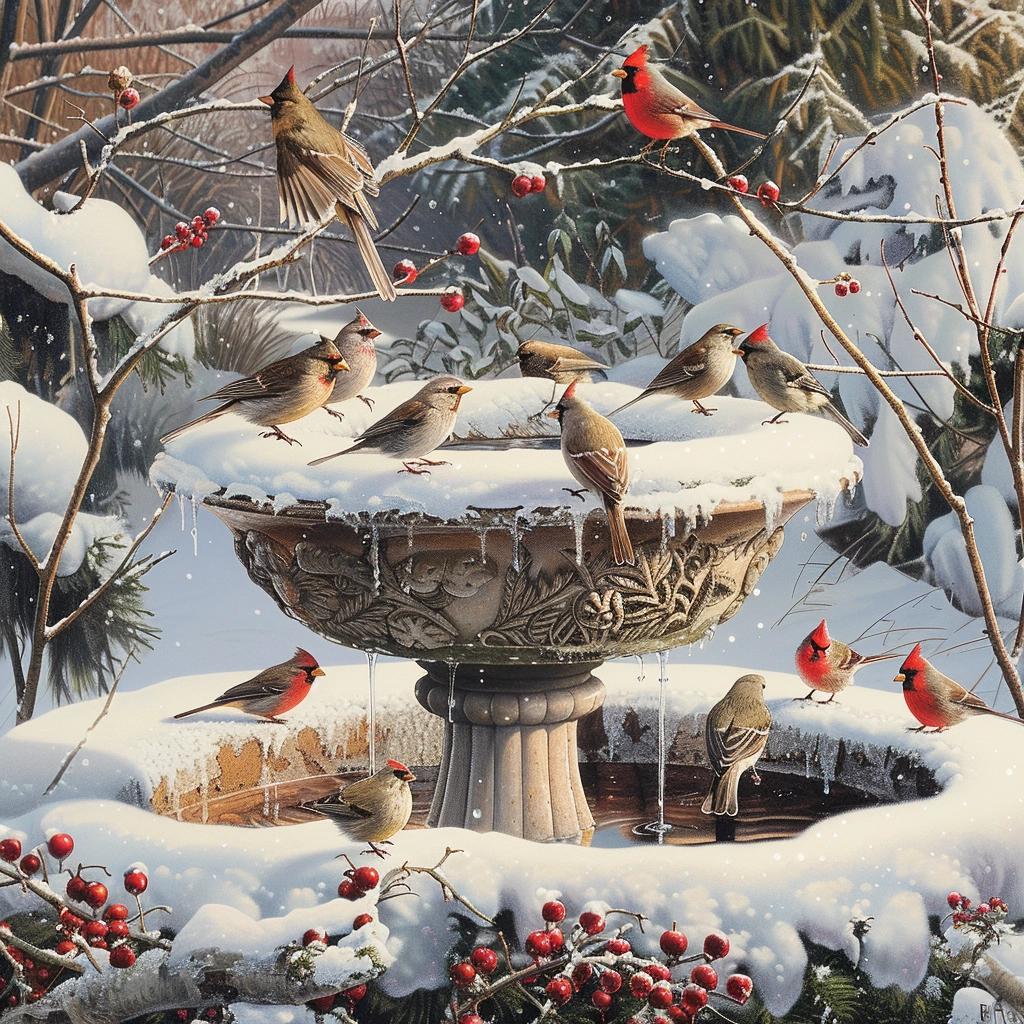 Heated Bird Baths Reviewed: Providing Warmth for Winter Birds 2 Heated Bird Baths Reviewed: Providing Warmth for Winter Birds