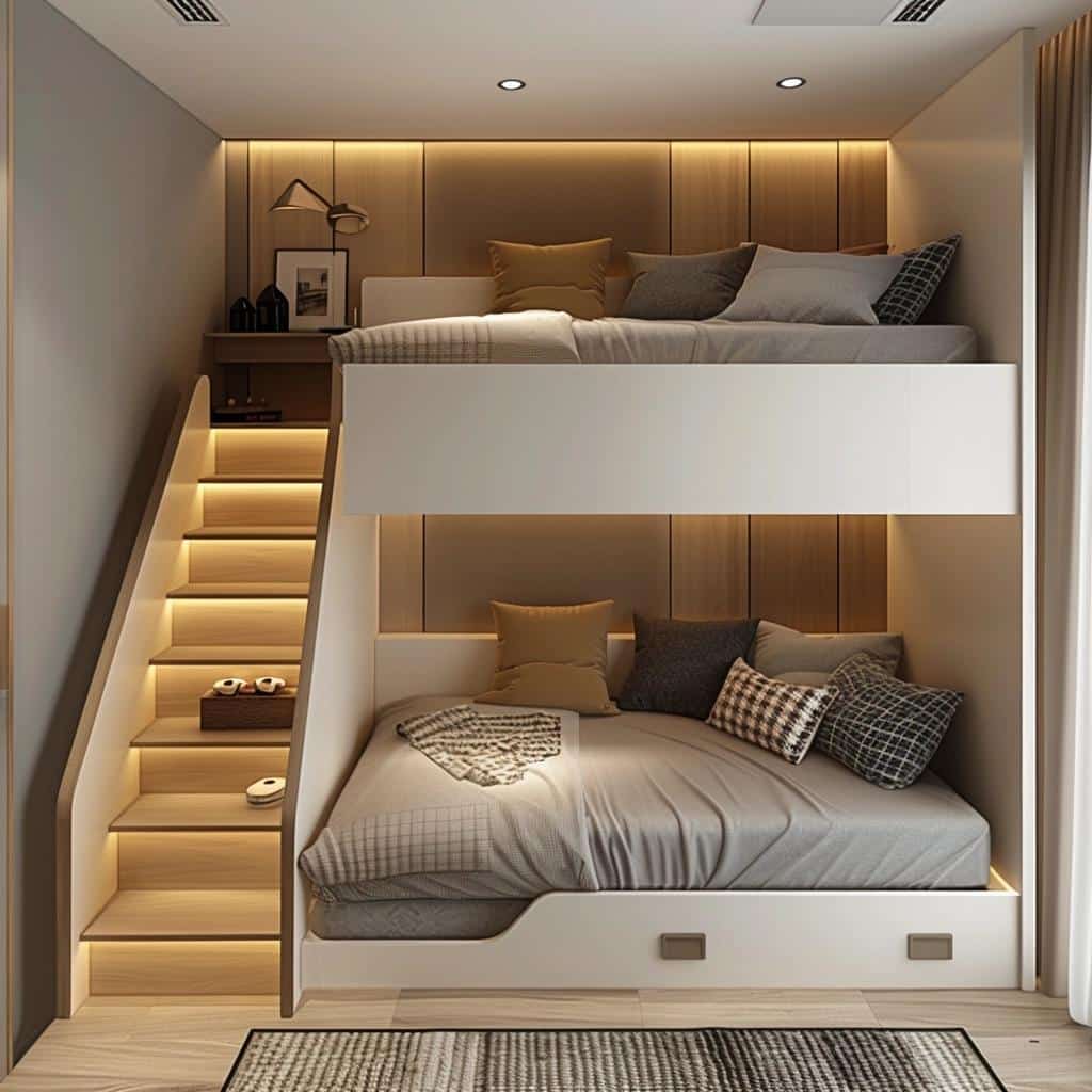 5 Stylish Bunk Beds with Stairs for Small Spaces 4 5 Stylish Bunk Beds with Stairs for Small Spaces