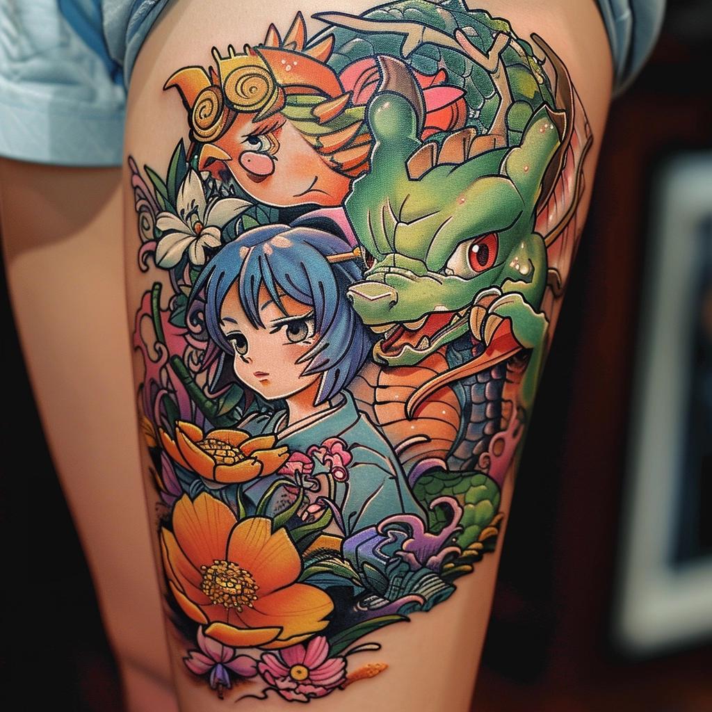 5 Cool Anime Tattoo Ideas for Fans