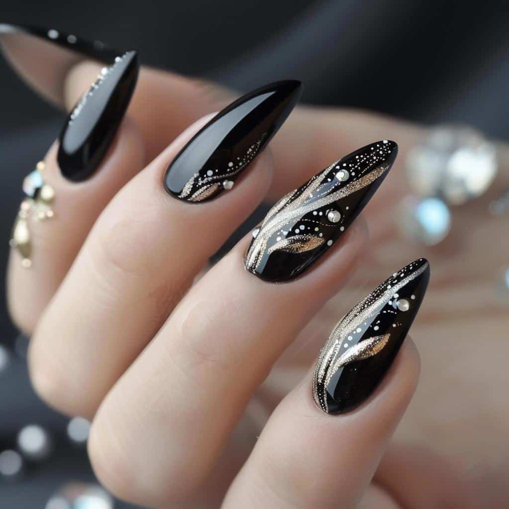 4 Chic Black Nail Ideas for a Sleek Look