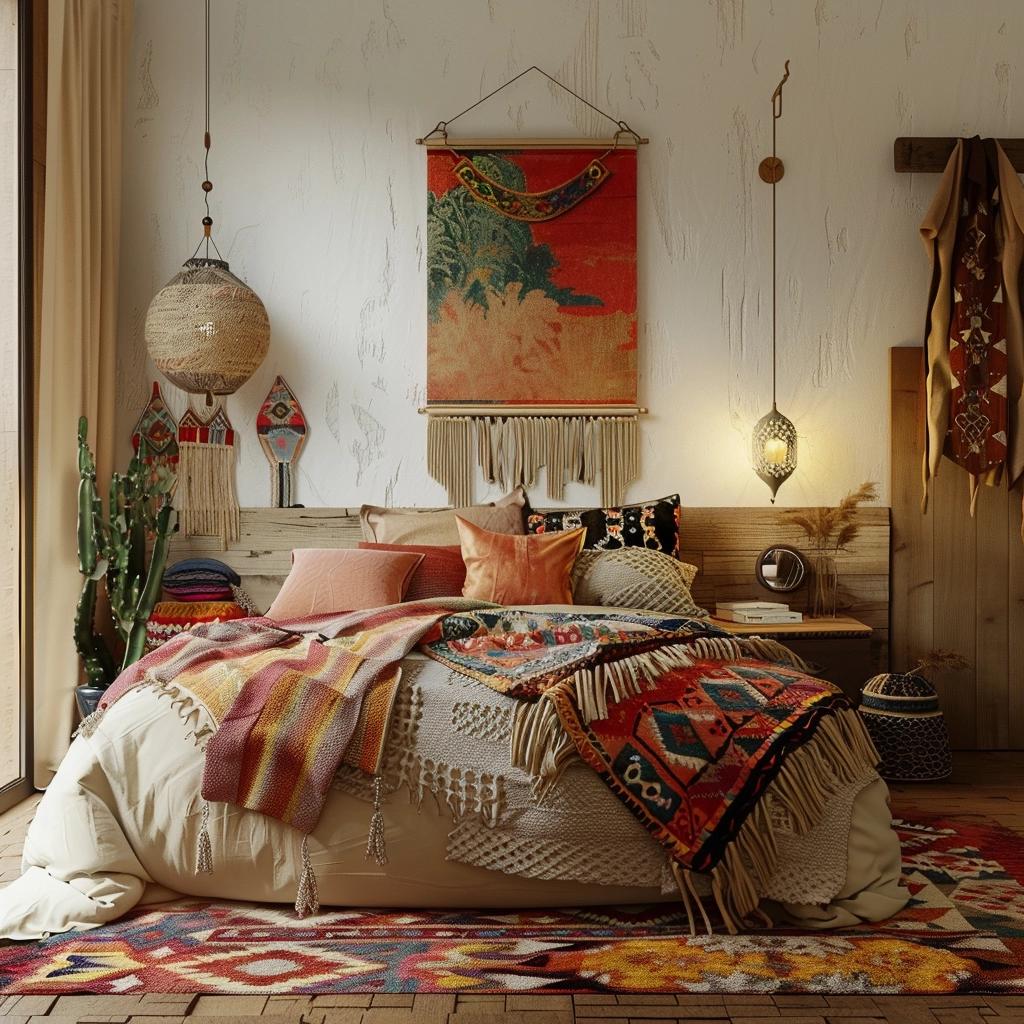 5 Stunning Boho Bedroom Ideas for a Cozy Space 1 5 Stunning Boho Bedroom Ideas for a Cozy Space
