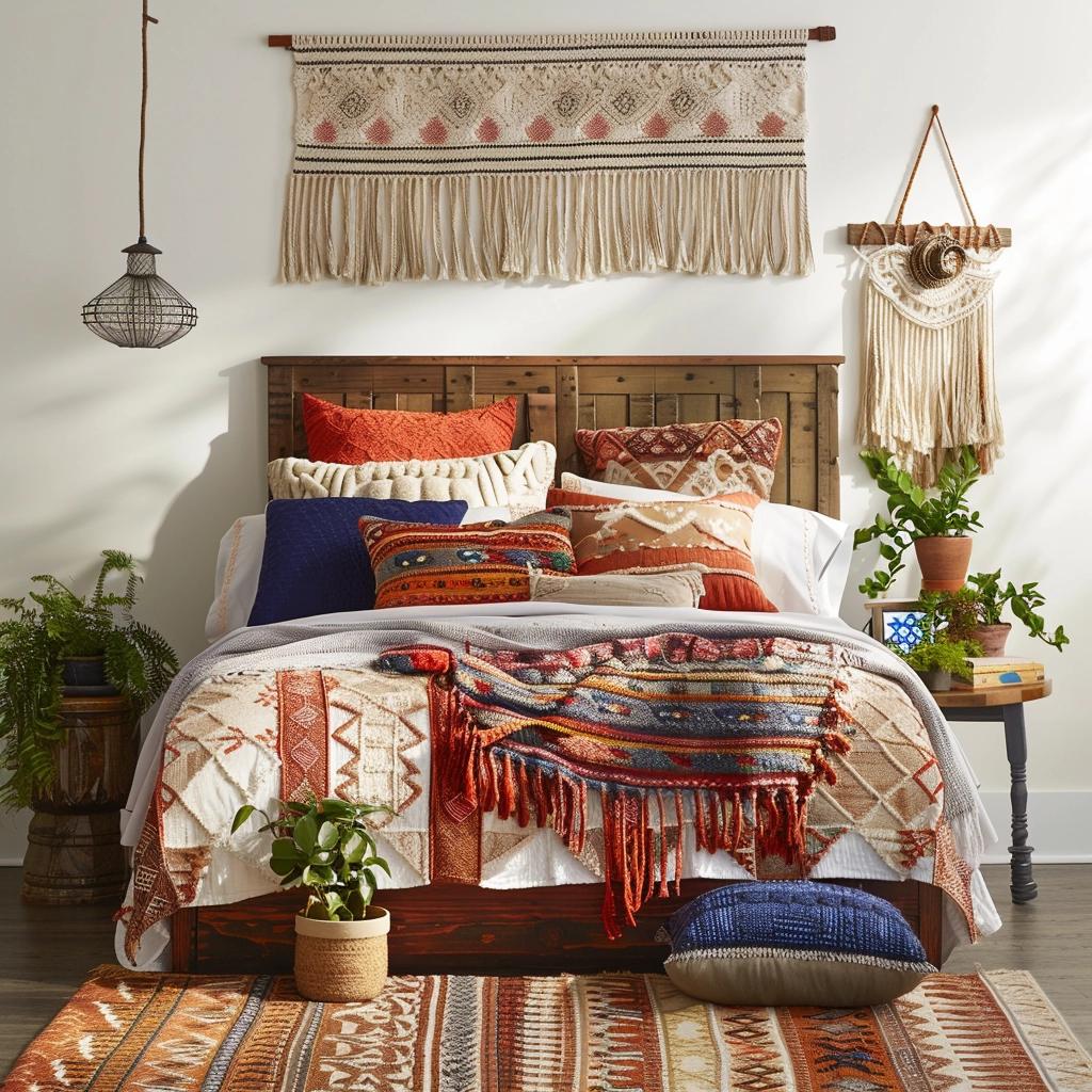 5 Stunning Boho Bedroom Ideas for a Cozy Space 4 5 Stunning Boho Bedroom Ideas for a Cozy Space