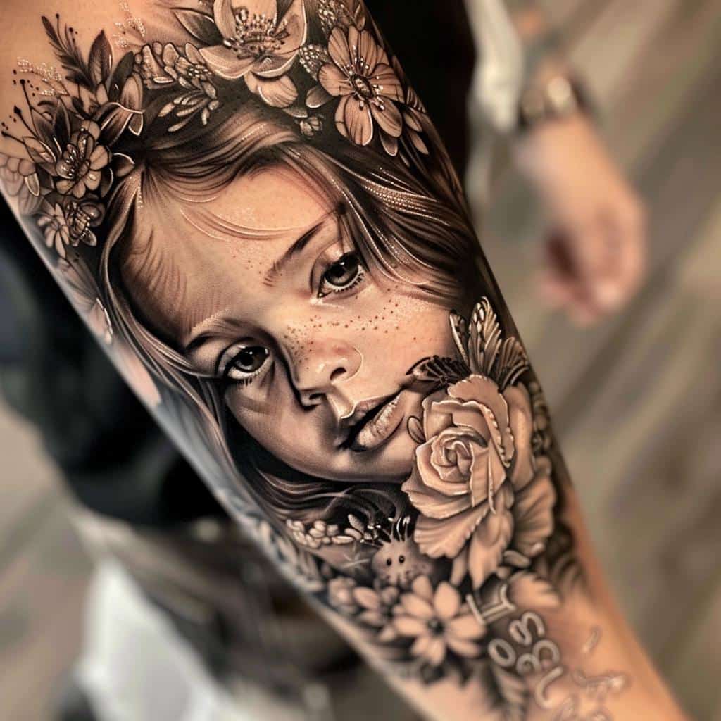 5 Heartfelt Child Name Tattoo Ideas 3 5 Heartfelt Child Name Tattoo Ideas
