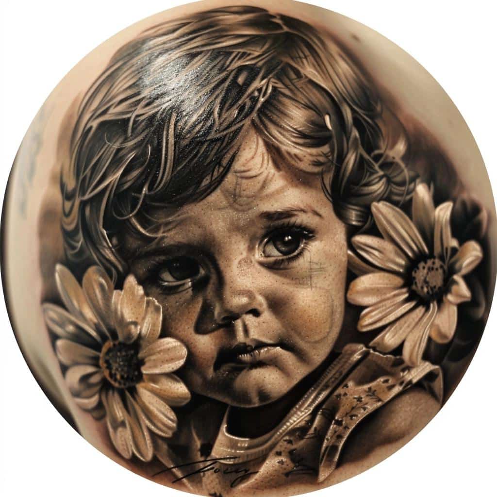 5 Heartfelt Child Name Tattoo Ideas 4 5 Heartfelt Child Name Tattoo Ideas