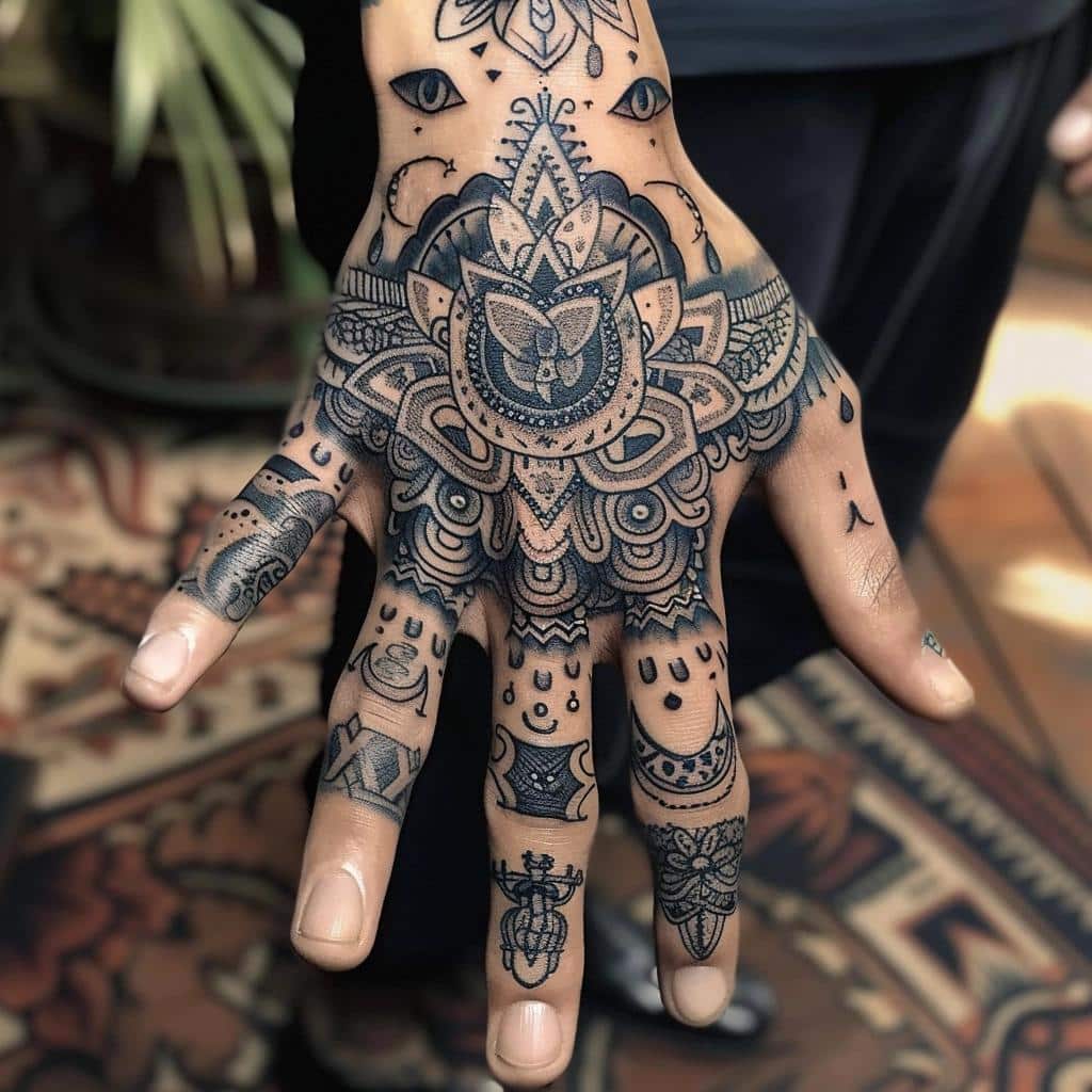 What Are Some Unique Hand Tattoo Ideas For Artists?