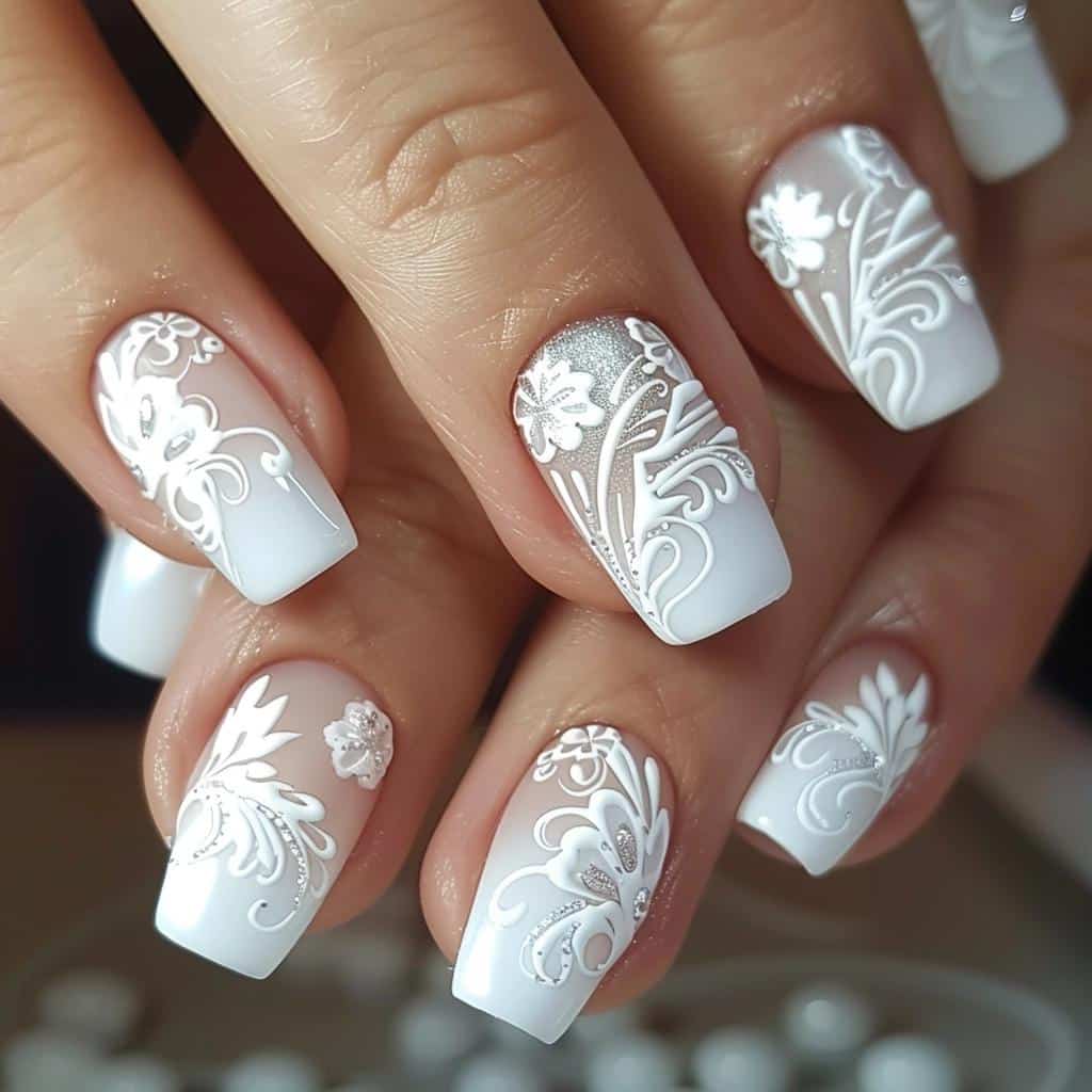 4 Elegant White Nail Ideas for a Classy Look