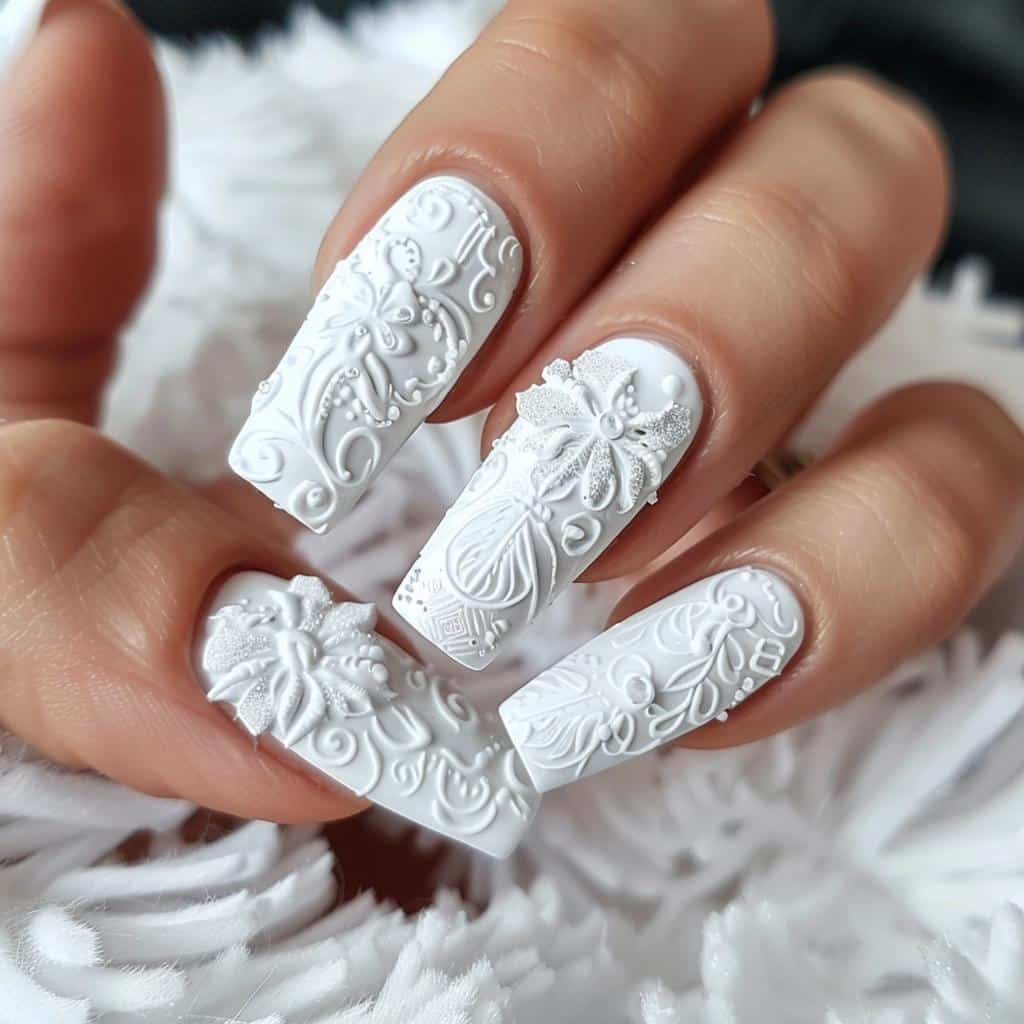 4 Elegant White Nail Ideas for a Classy Look