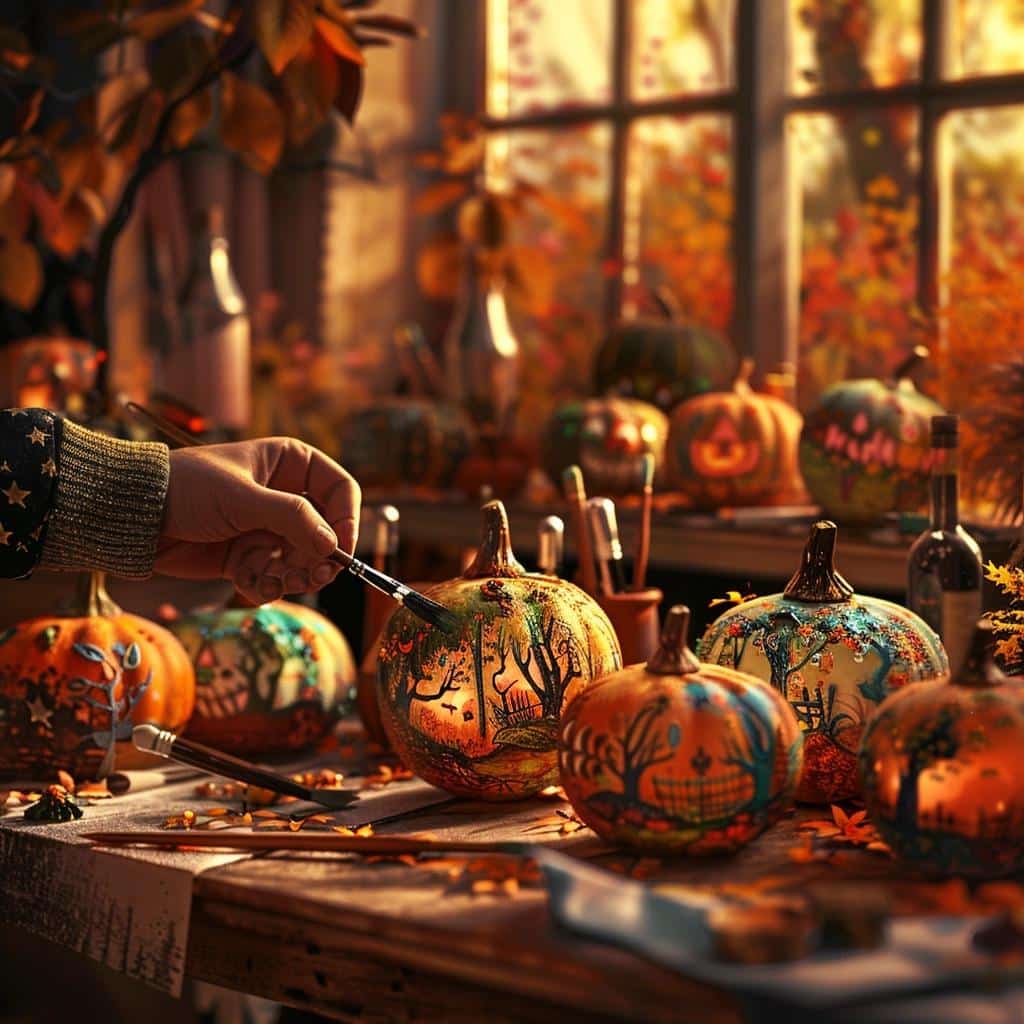 4 Fun Pumpkin Painting Ideas for Fall 2 4 Fun Pumpkin Painting Ideas for Fall