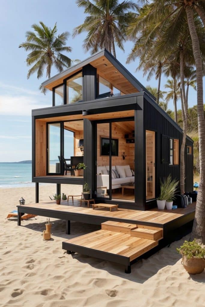 Discover the Incredible Benefits of Modular Homes Today. 8 Two-story modular house at the beach