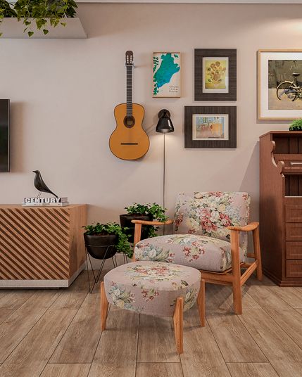 Transform Your Space with Meaningful Emotional Decoration Ideas. 8 Guitar integrating the decor