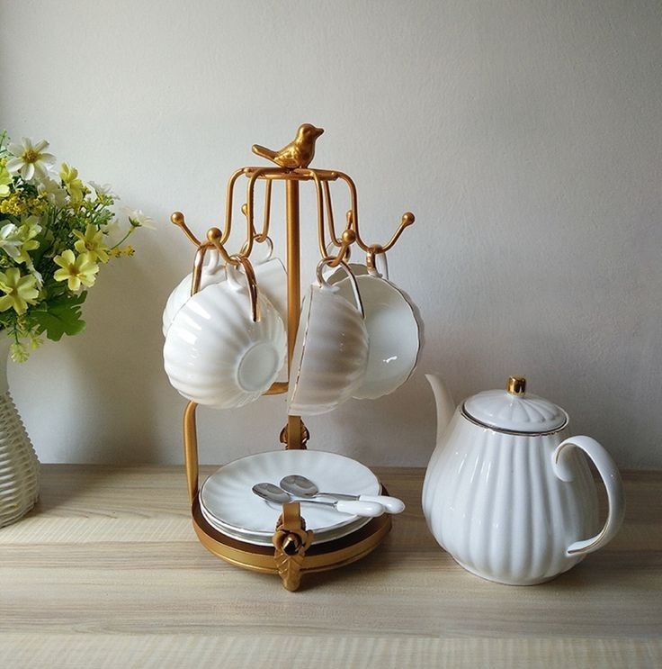 White porcelain