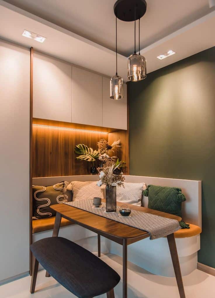 Transform Your Home with Stunning Decorative Pendants Today. 4 German-style corner with metal pendant