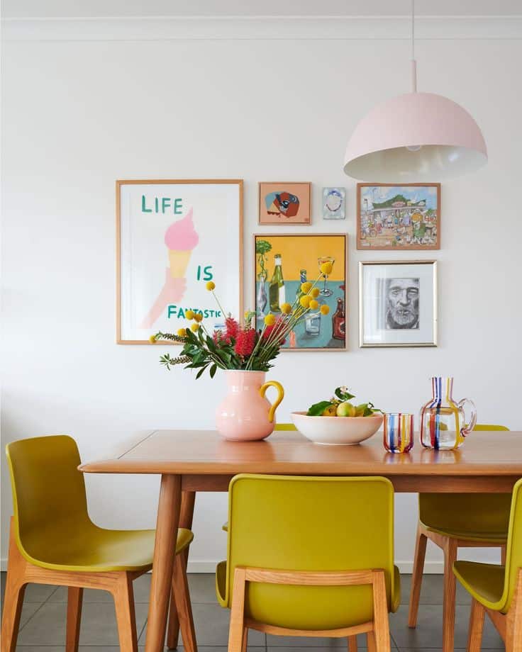 Transform Your Kitchen with Stunning Quadros and Ideas. 9 Green avocado chairs