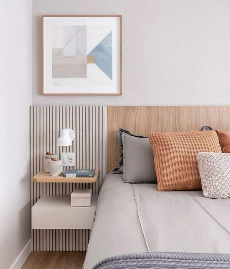 Stylish and Minimalist Ideas for a Dreamy Couple's Bedroom. 3 Bedroom with functional furniture