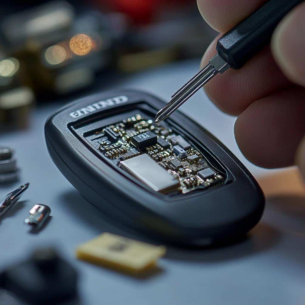 how to open honda key fob