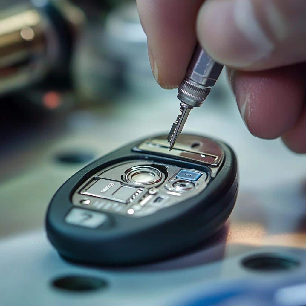 how to open honda key fob