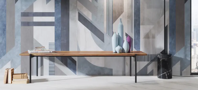 Transform Your Living Room with Stunning Covering Ideas. 7 Revestimento para sala: Pantera DBW NAT reproduz a ousadia do mármore – Foto: Ceusa