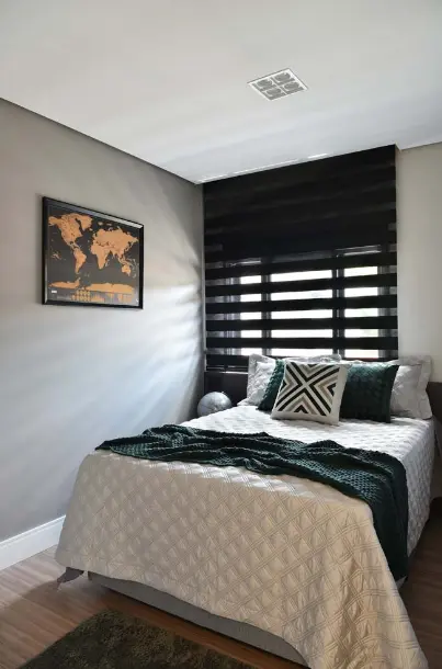 Incredible Tips to Transform Your Teen Boy's Room. 7 Small details have the power to transform the simple decoration of a teenage boy’s room – Project: Rodrigo Baleeiro – Dbale Arquitetura