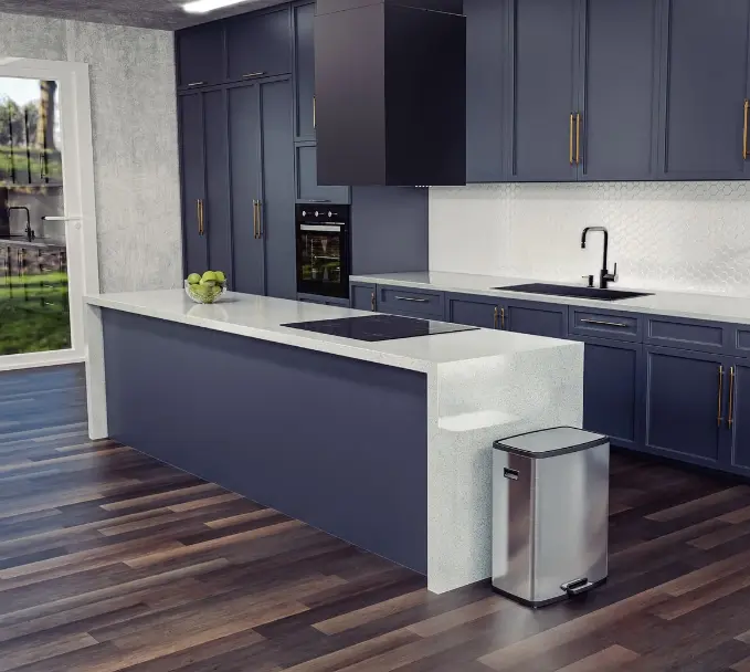 The Octos trash cans offer high durability and five years of warranty – Photo: Tramontina