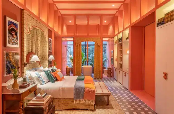 Maximalist and energetic look at Morada do Samba – Project: Marcelo Salum | Photo: MCA Estúdio/CASACOR