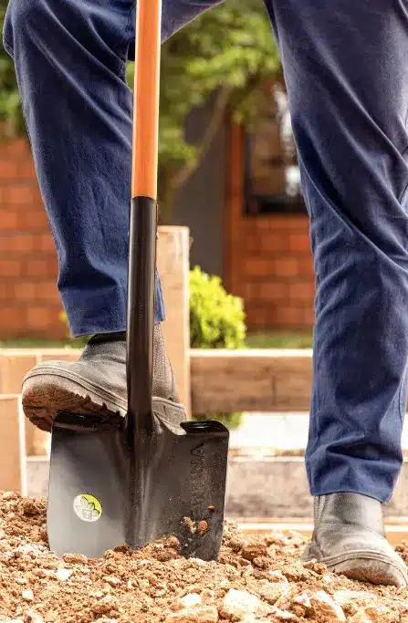 Shovels are essential for maintaining large and small gardens