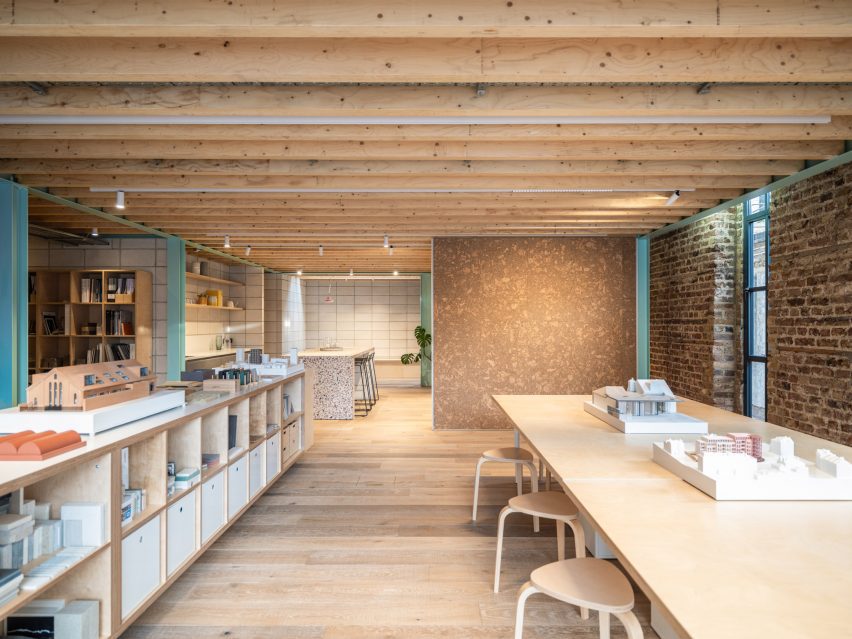 Tigg + Coll Architects Rehabilitate a Victorian Church into Modern Studios 5 Flexible ground-floor meeting space designed for various events and gatherings.