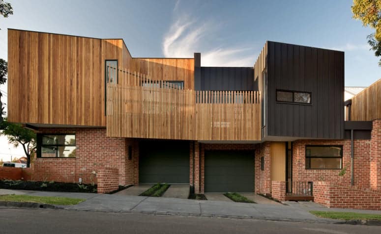 The Pros and Cons of Living in a Twin House 4 Modelo de casa geminada com bom aproveitamento de área.