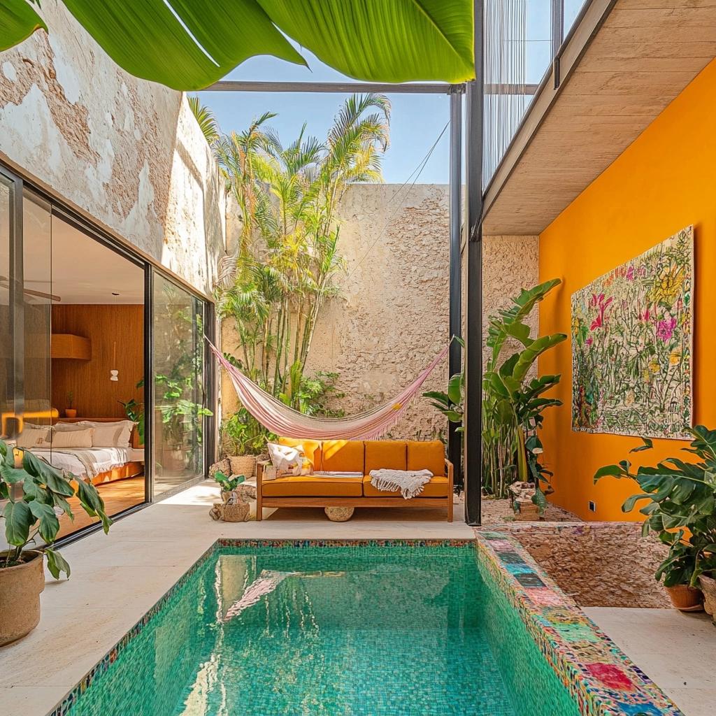 Charming Small House Hides a Beautiful Private Paradise Inside 3 Pequena Casa Esconde um Paraíso Particular