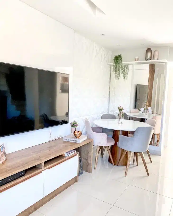 66 Ways to Incorporate Glass Round Tables into Your Decor 3 Foto de mesa redonda de vidro 1 - 1