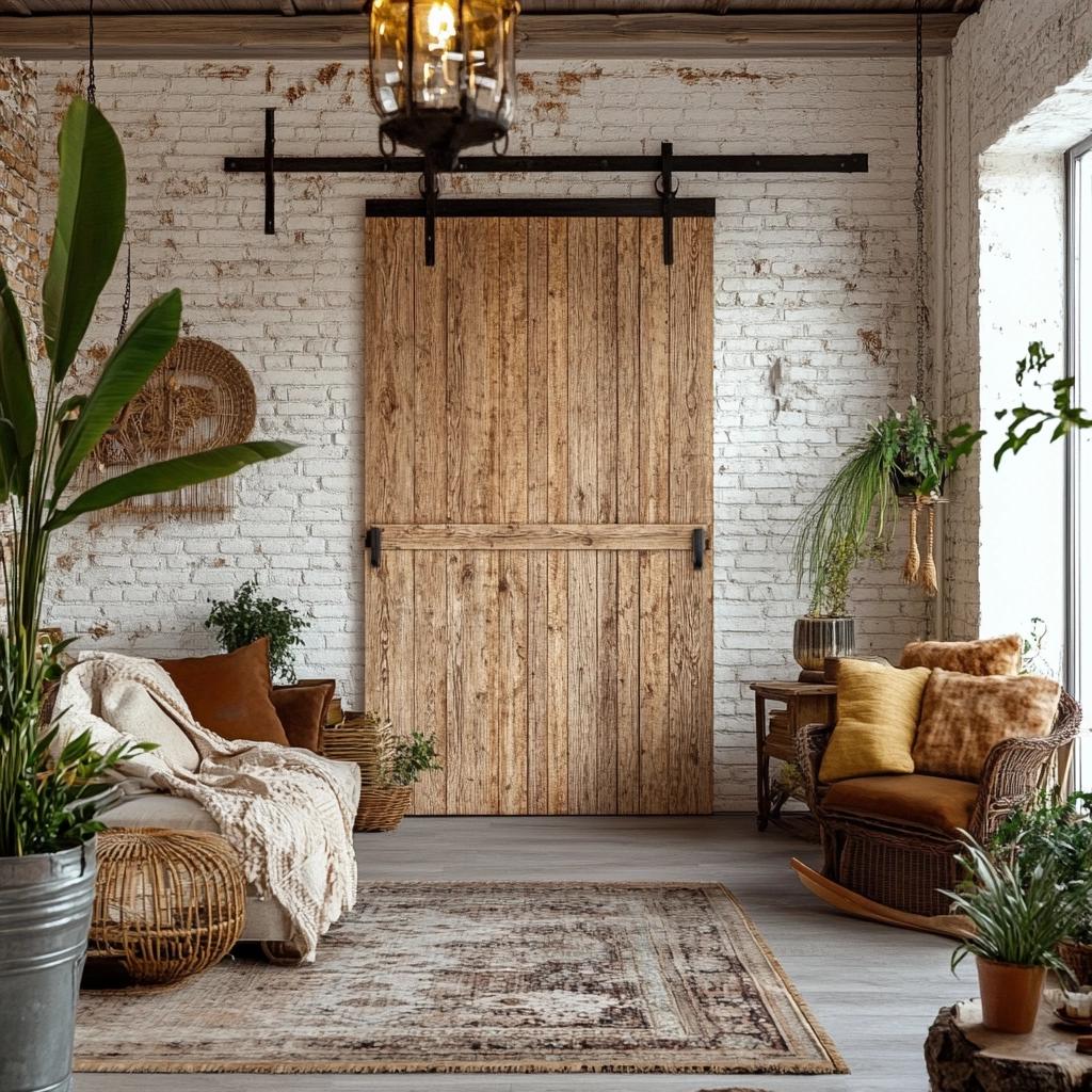 Barn Doors: Open Your Decor to Rustic Charm 1 Porta Celeiro: Abre Sua Decoração para o Rústico