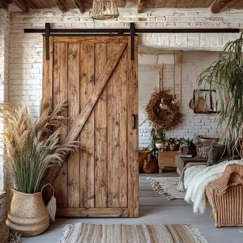 Barn Doors: Open Your Decor to Rustic Charm 3 Porta Celeiro: Abre Sua Decoração para o Rústico