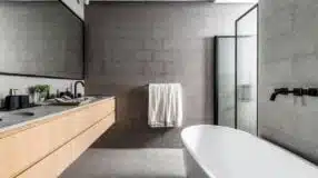 How to Use Burnt Cement in Your Home Decor 8 Como adicionar tons de cinza na decoração de forma criativa