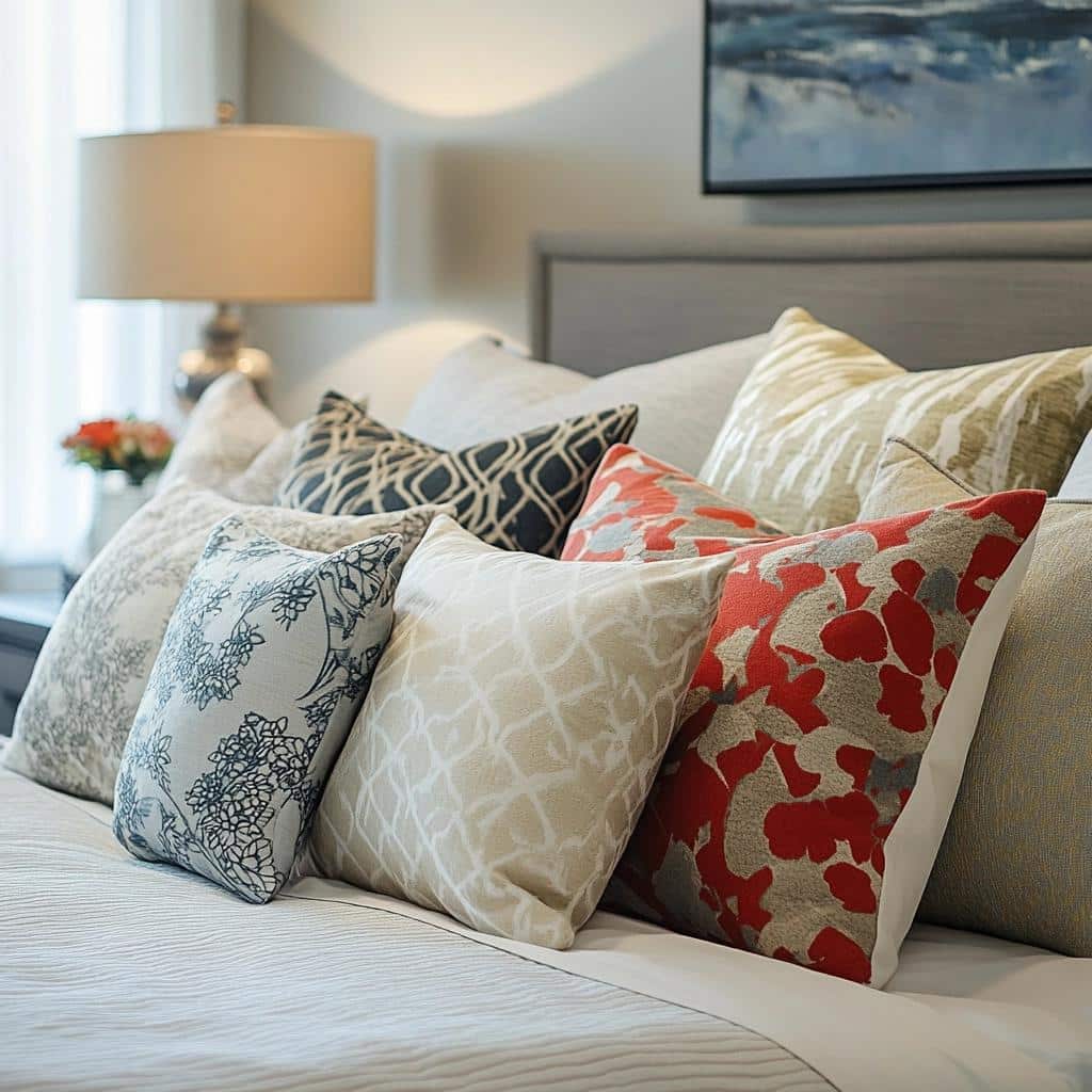60 Inspirações de Almofadas para Cama que Elevam a Decoração