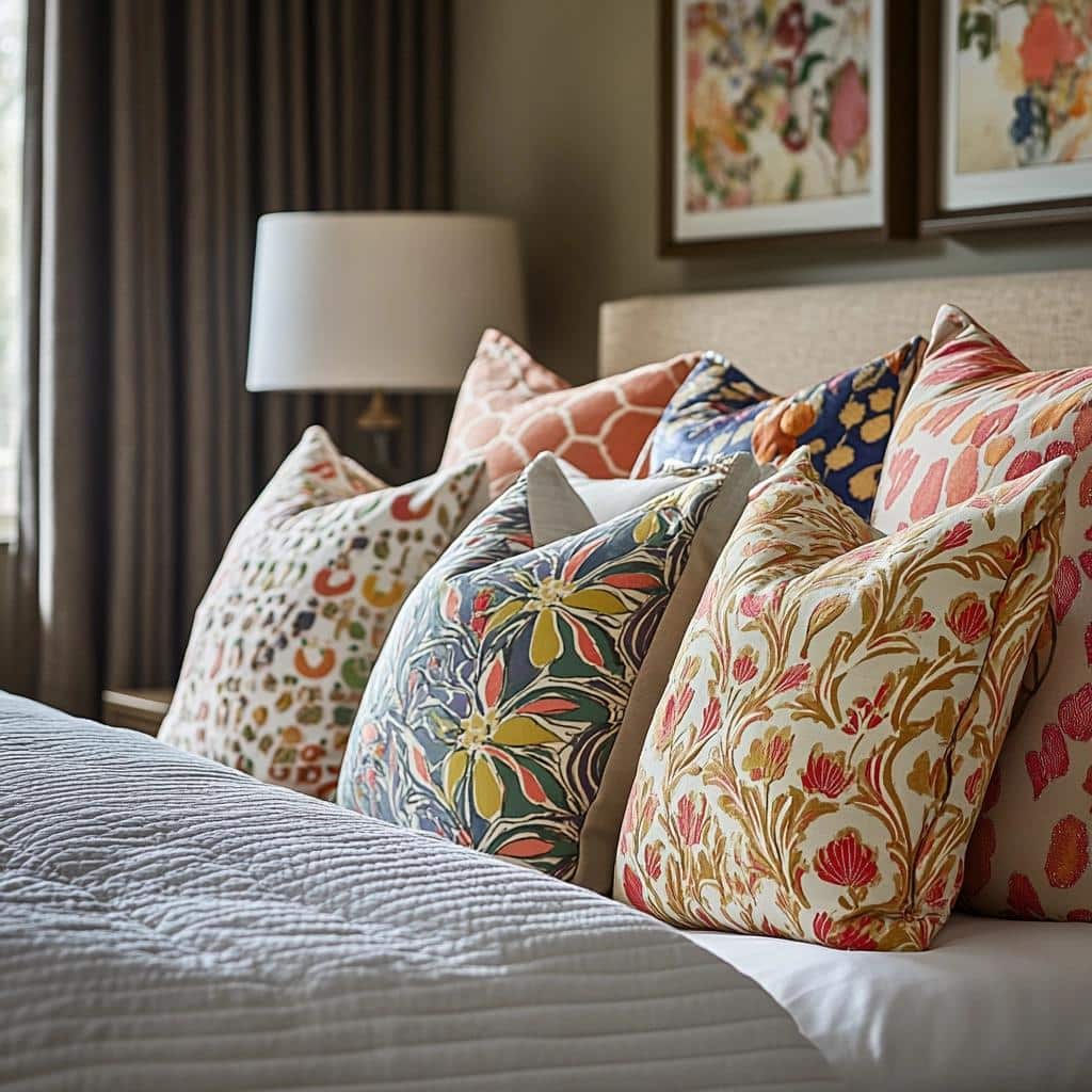 60 Inspirações de Almofadas para Cama que Elevam a Decoração