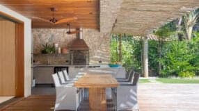Foto de revestimento para área gourmet 2 - 5