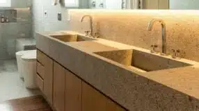 Bancada de banheiro: ideias, materiais e medidas para planejar a sua.