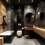 80 Stylish Ideas and Tips for a Men's Bathroom 80 Ideias e Dicas para um Banheiro Masculino de Estilo
