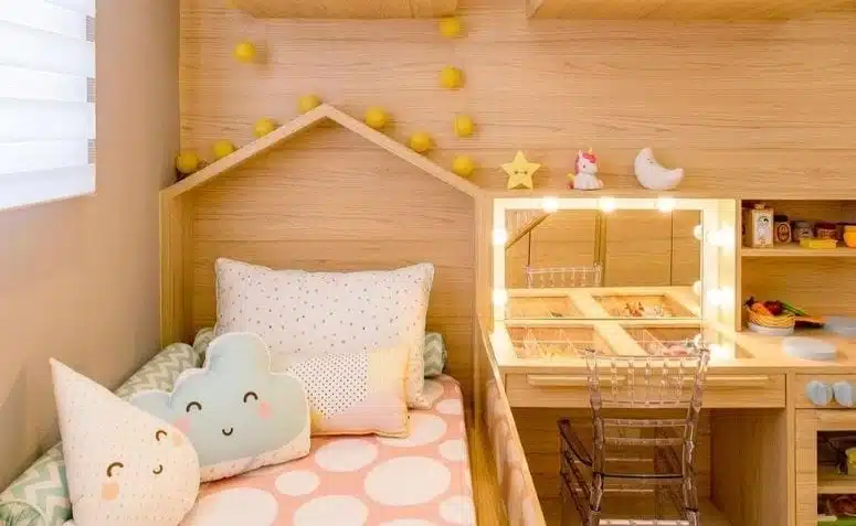 Modelos de cabeceira infantil para alegrar o quarto da criança