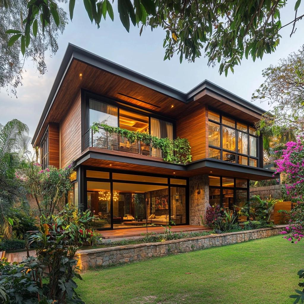 80 Projetos de Casa de Madeira Moderna