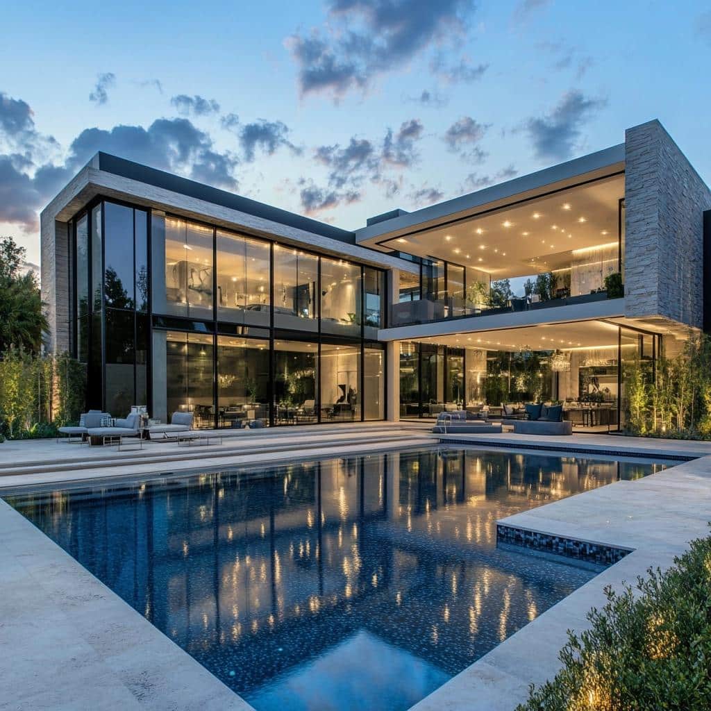 80 CASAS LUXUOSAS QUE SÃO UM VERDADEIRO DESLUMBRE