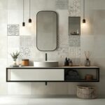 Cerâmica para banheiro: 65 propostas para decorar e inovar